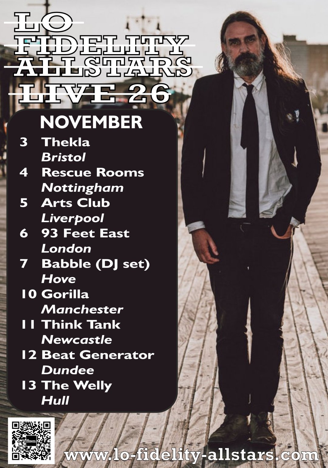 Lo Fidelity Allstars november 2026 tour