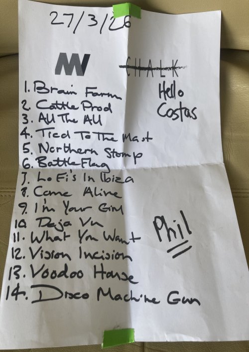 Lo Fidelity Allstars Live Brighton 2026 Setlist